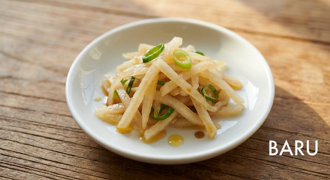 Stir-fried Radish Namul (백종원 무나물)