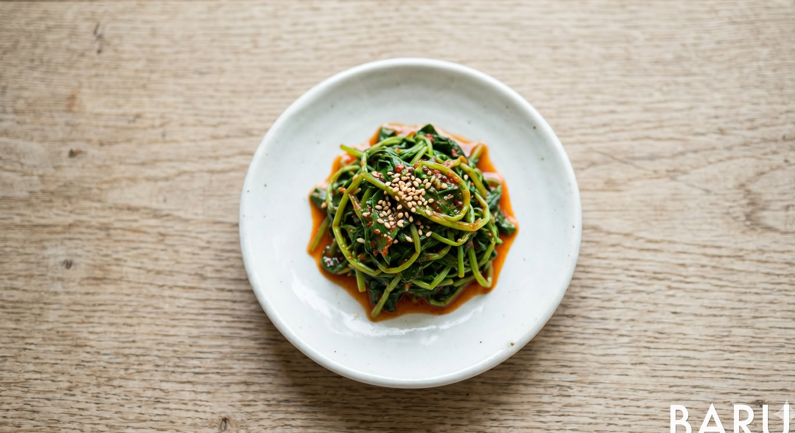 Amaranth Greens Muchim (비름나물무침)