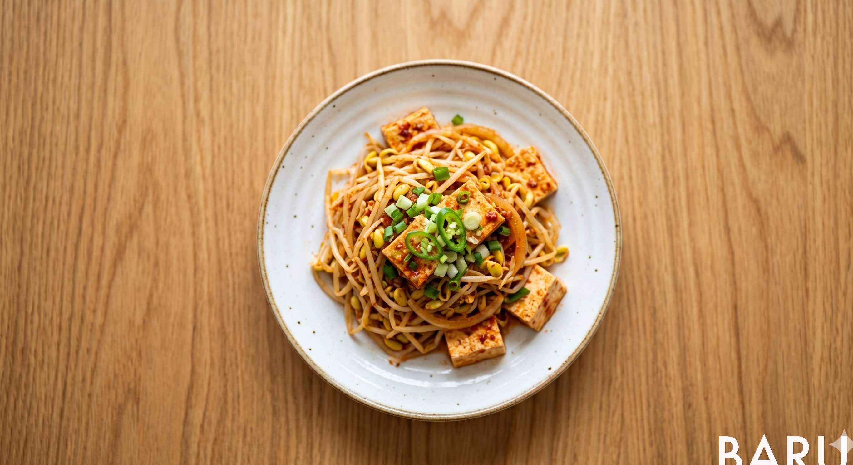 Braised Tofu with Soybean Sprouts (콩나물 두부조림)