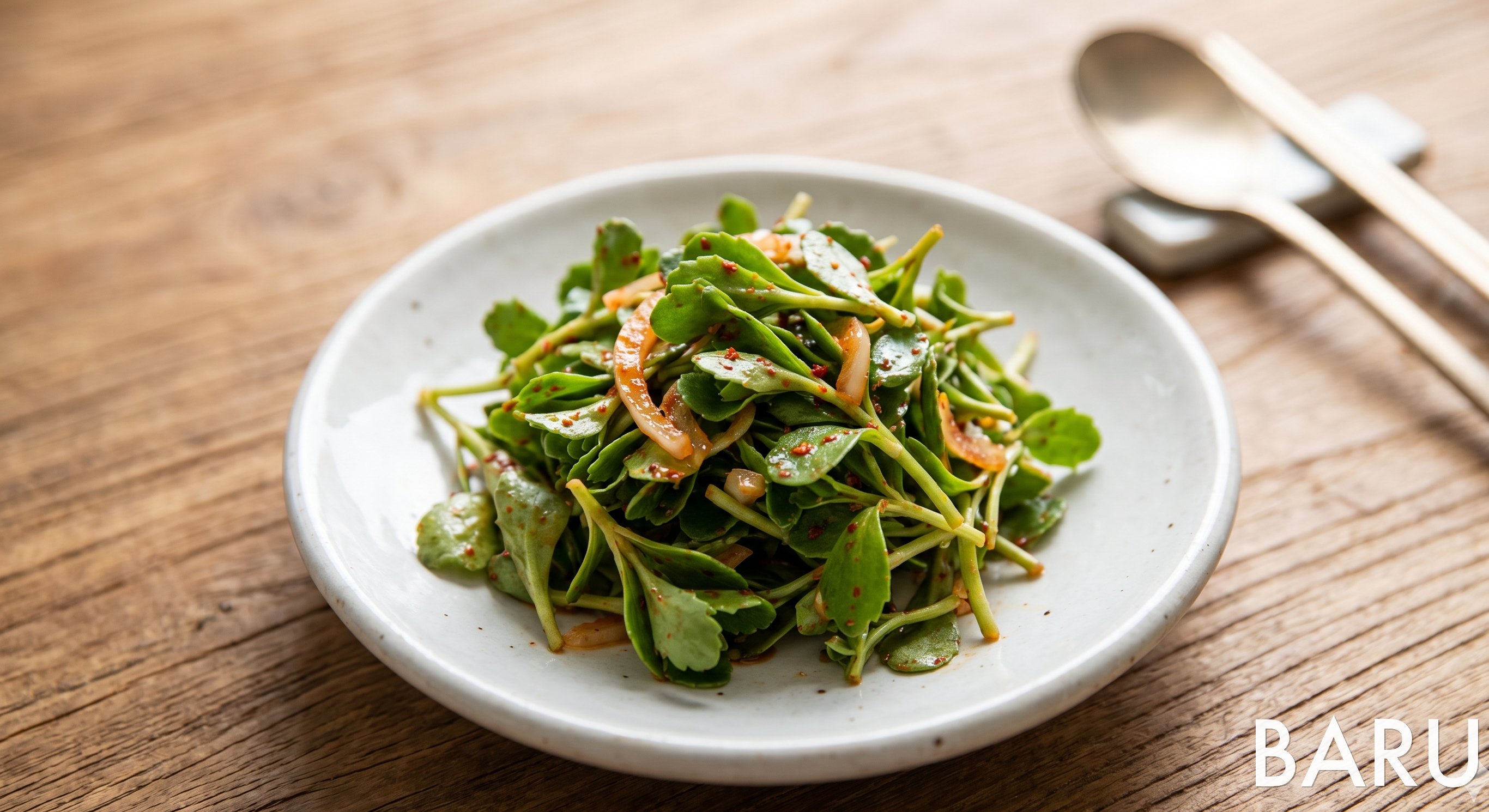 Stonecrop (Dolnamul) Salad (돌나물무침)
