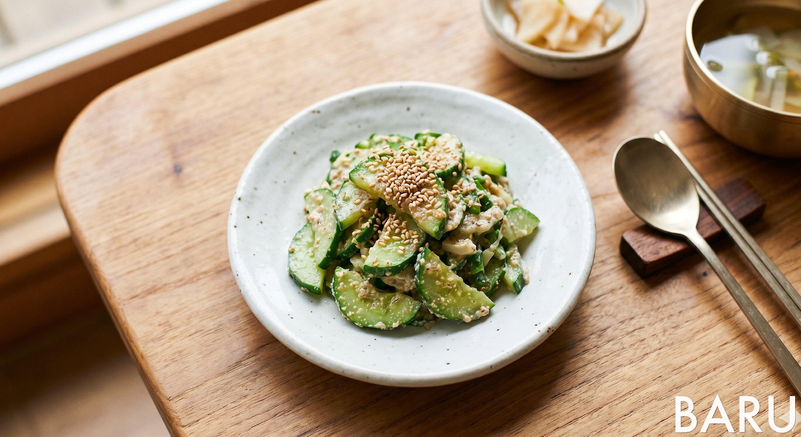 Cucumber & Perilla Seed Stir-fry (오이들깨볶음)
