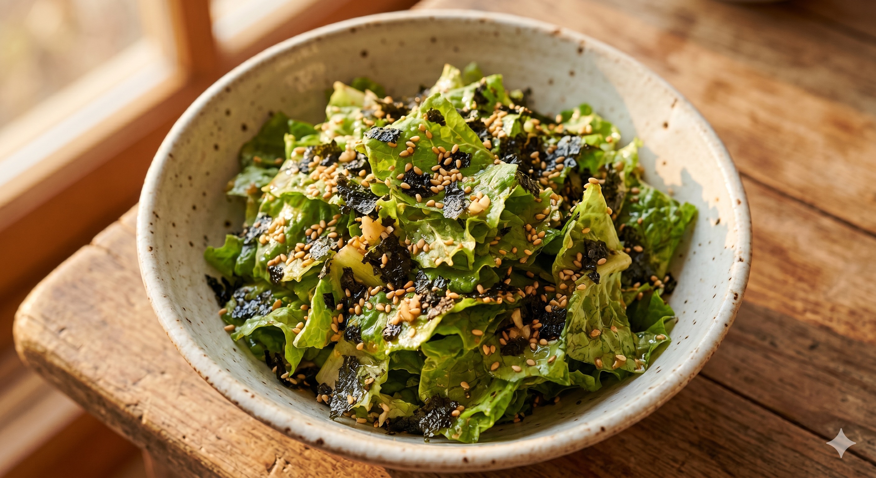 Addictive Sesame Lettuce Salad (레타스 참깨 샐러드)