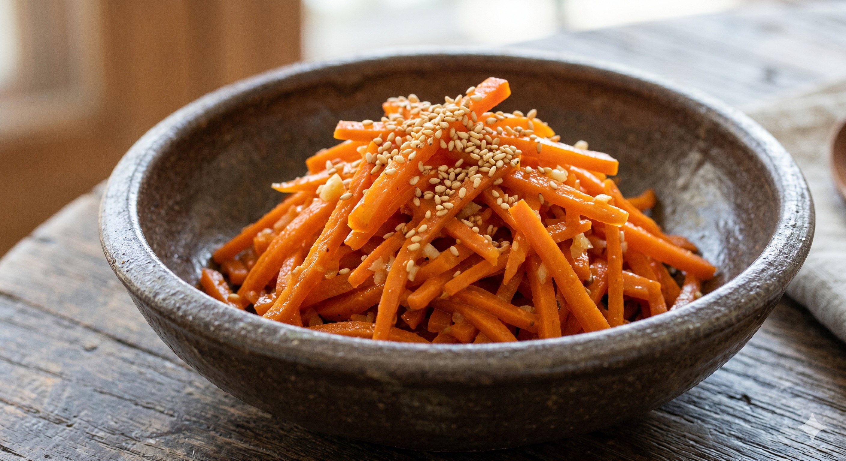 Sweet Carrot Namul (당근 나물)