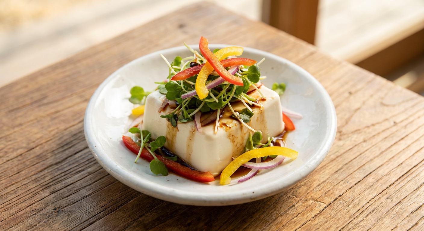 Silken Tofu Salad (연두부 샐러드)