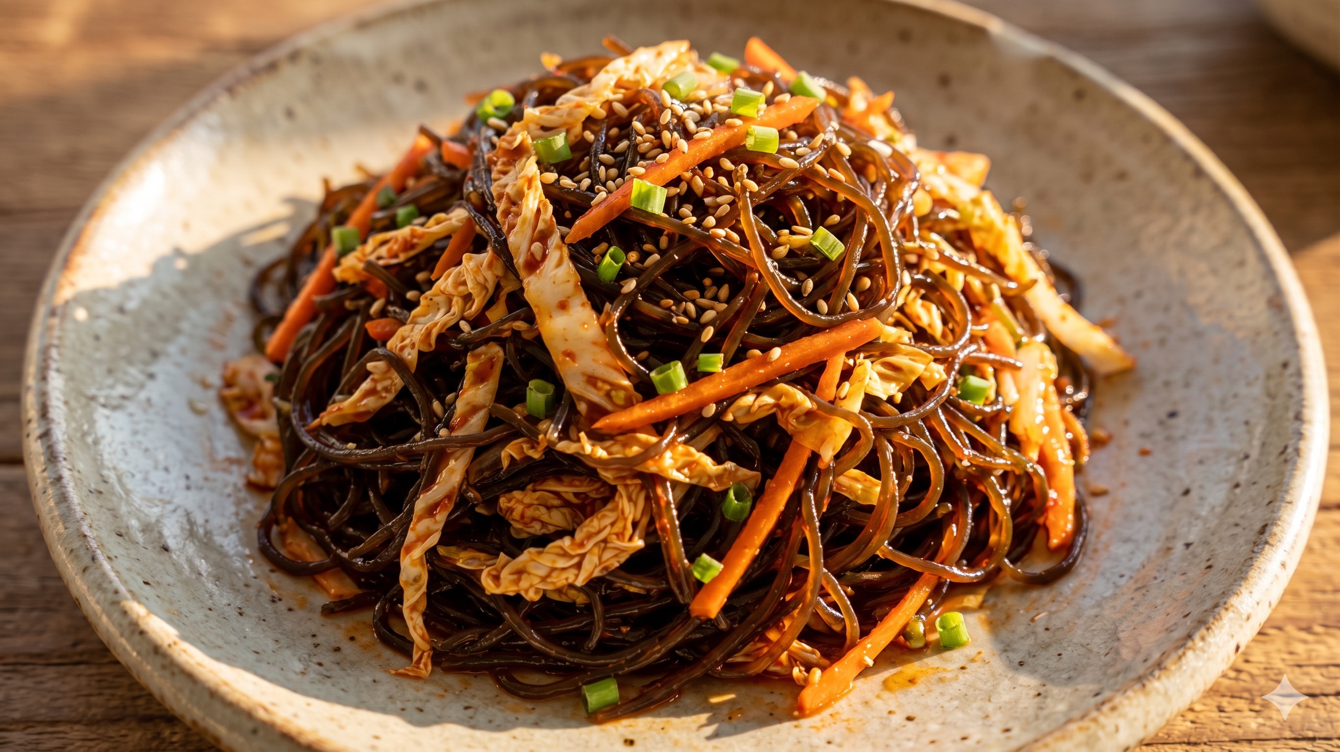 Seaweed Noodle (Kkoshiraegi) Salad (꼬시래기 무침)
