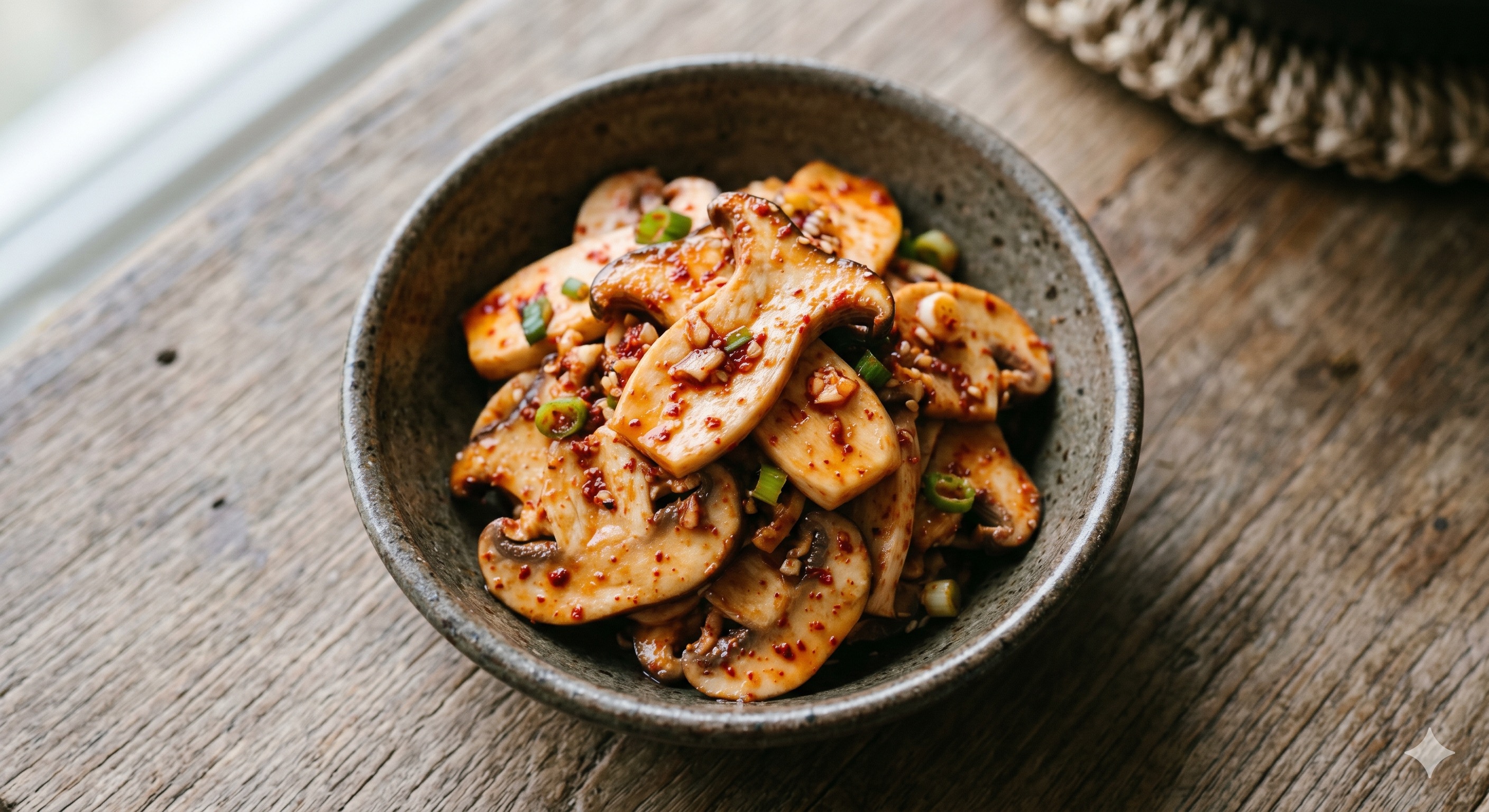 King Oyster Mushroom Cho-Muchim (새송이버섯 초무침)