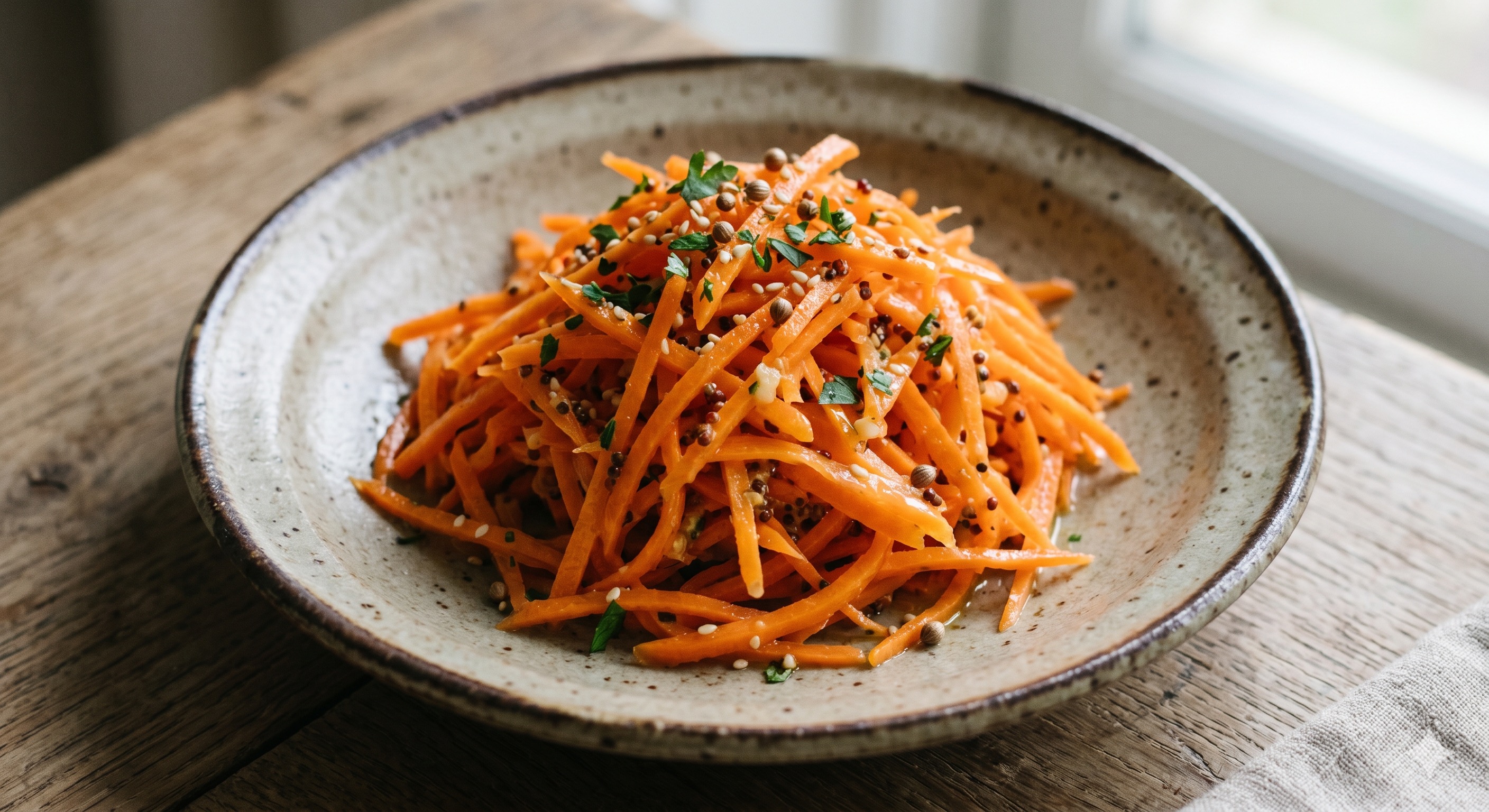 French-style Carrot Rapé (당근라페)