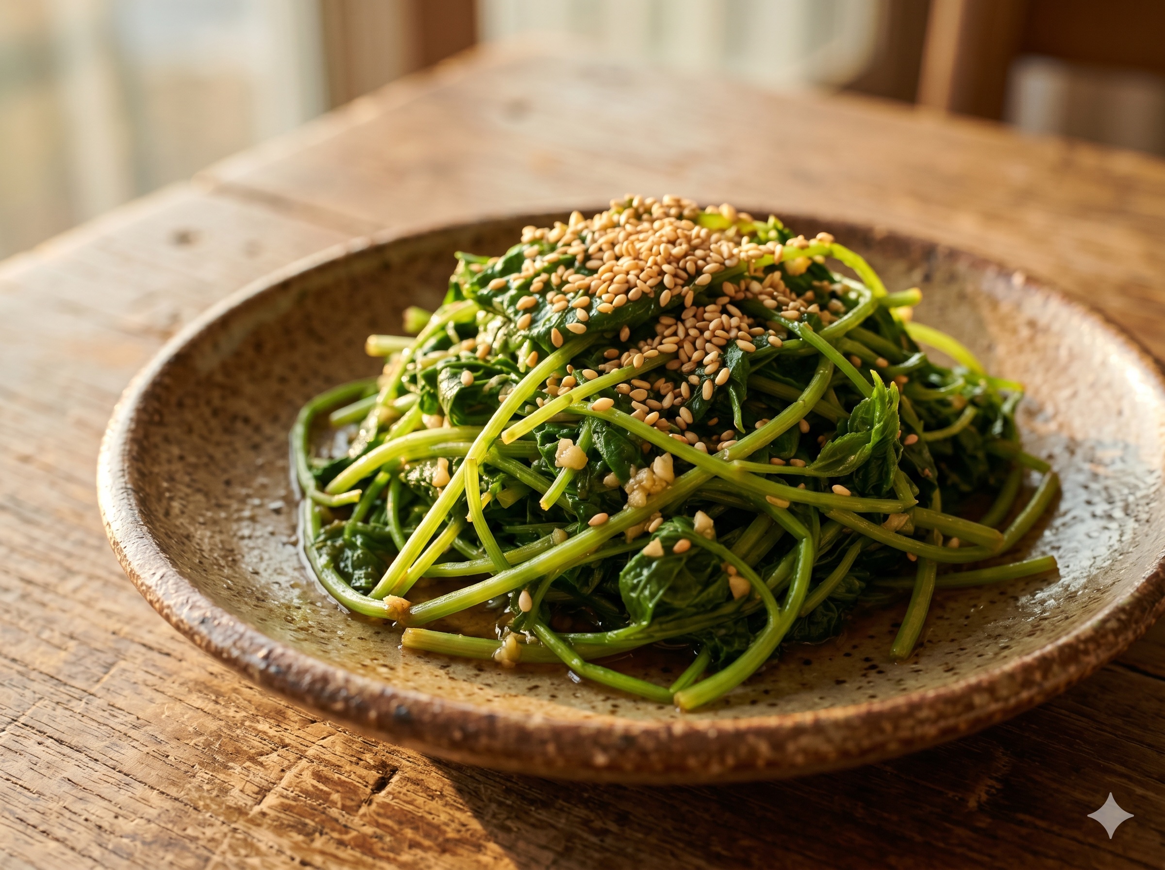 Perilla Leaf Shoot Namul (깻잎 순 나물)
