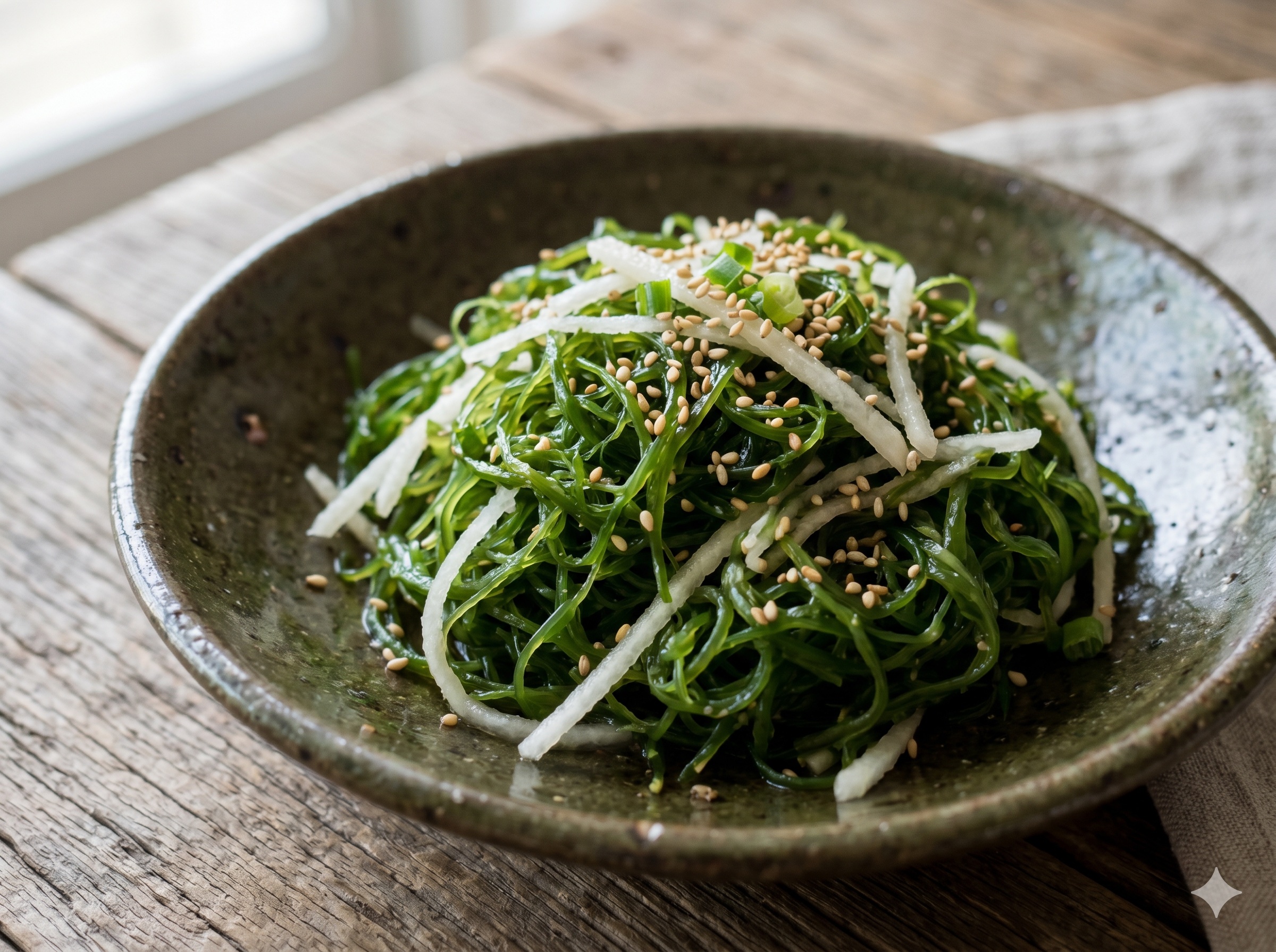 Green Laver Salad (파래 무침)