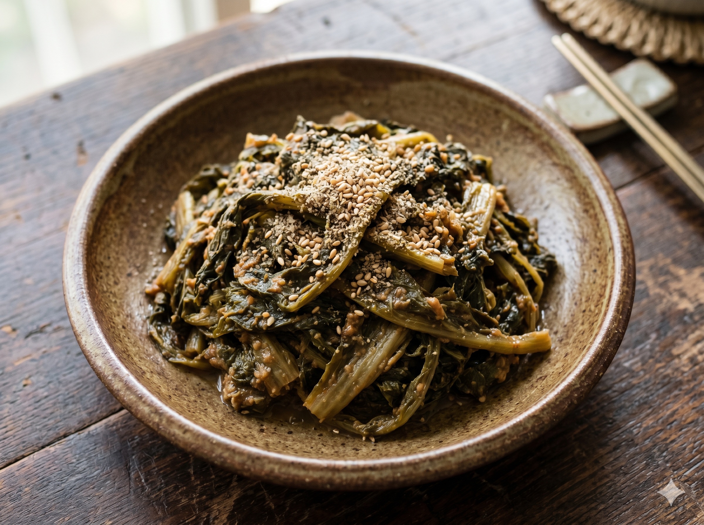 Seasoned Outer Cabbage Leaves (우거지 나물)