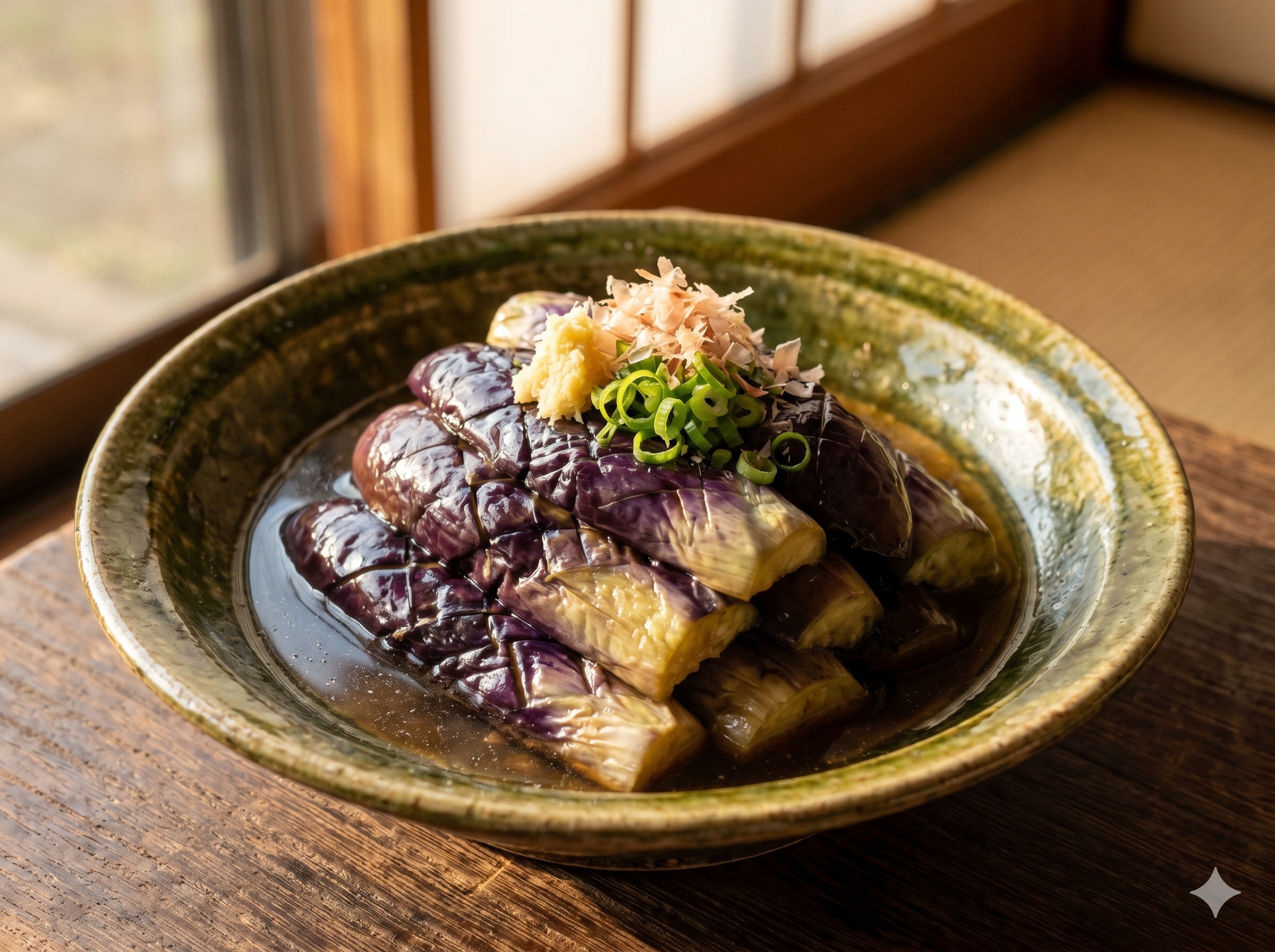 Eggplant in Dashi Soy (나스노 오히타시)