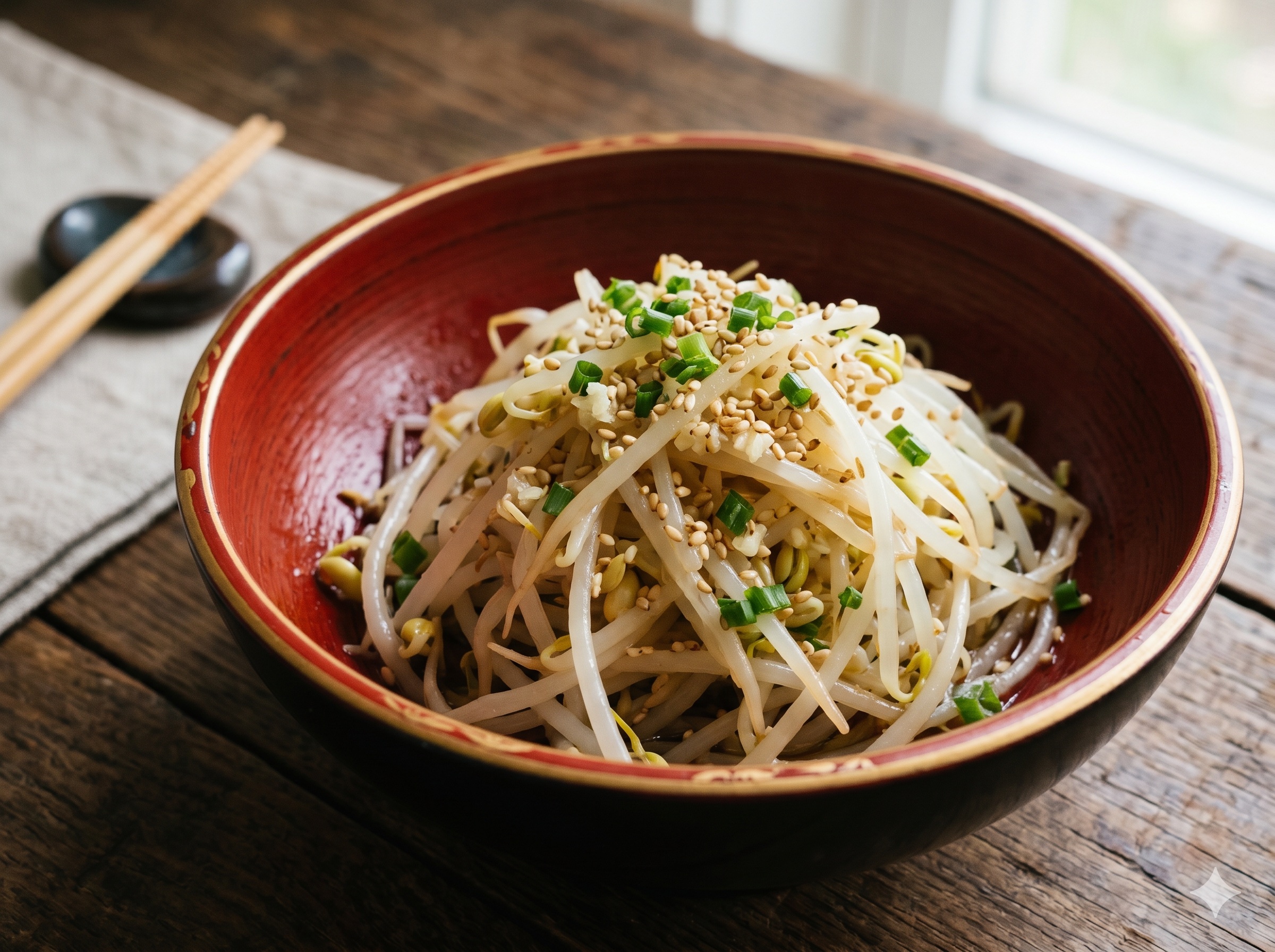 Bean Sprout Namul Style (모야시노 나물풍)