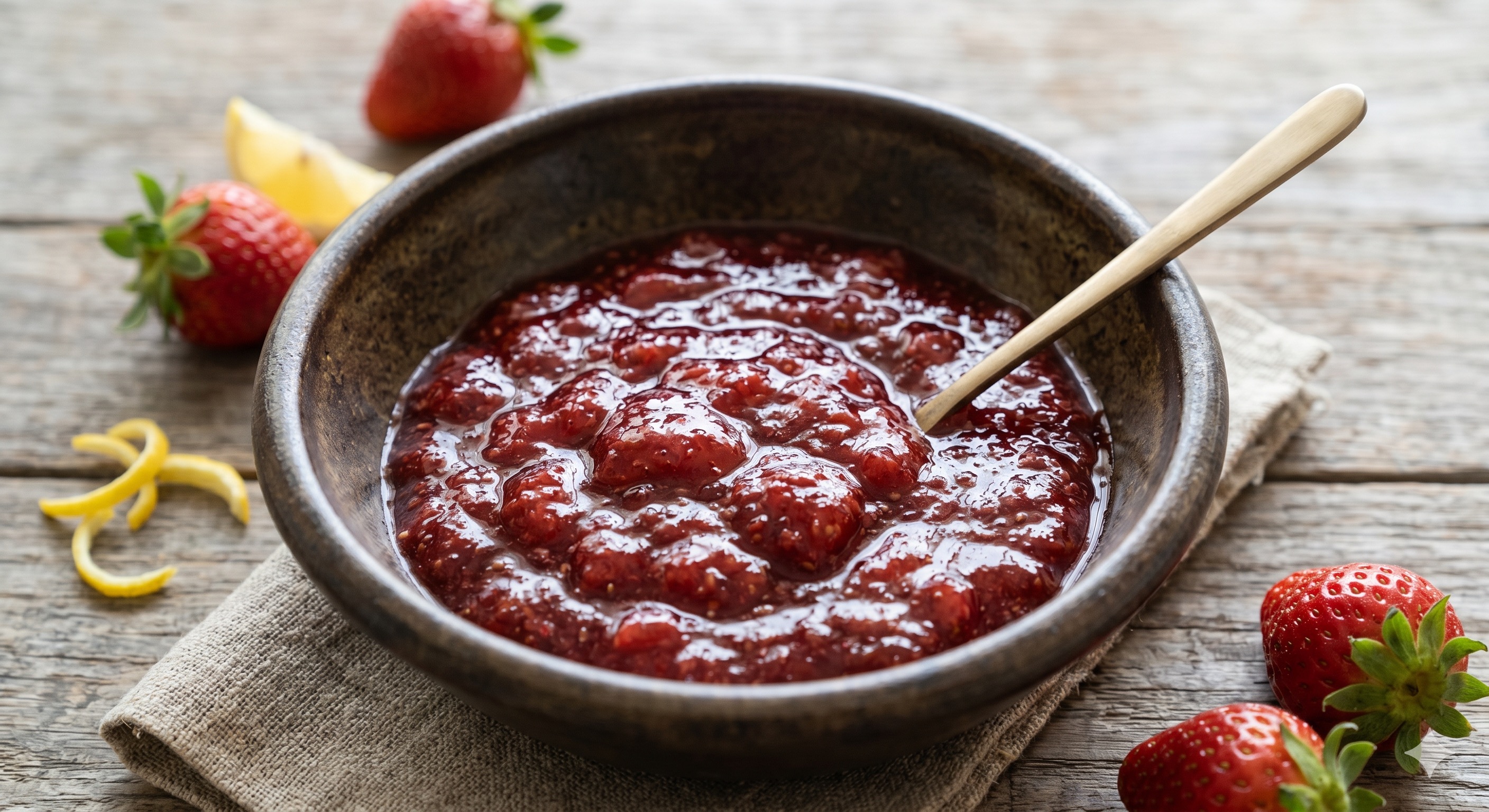 Homemade Strawberry Jam (딸기잼)