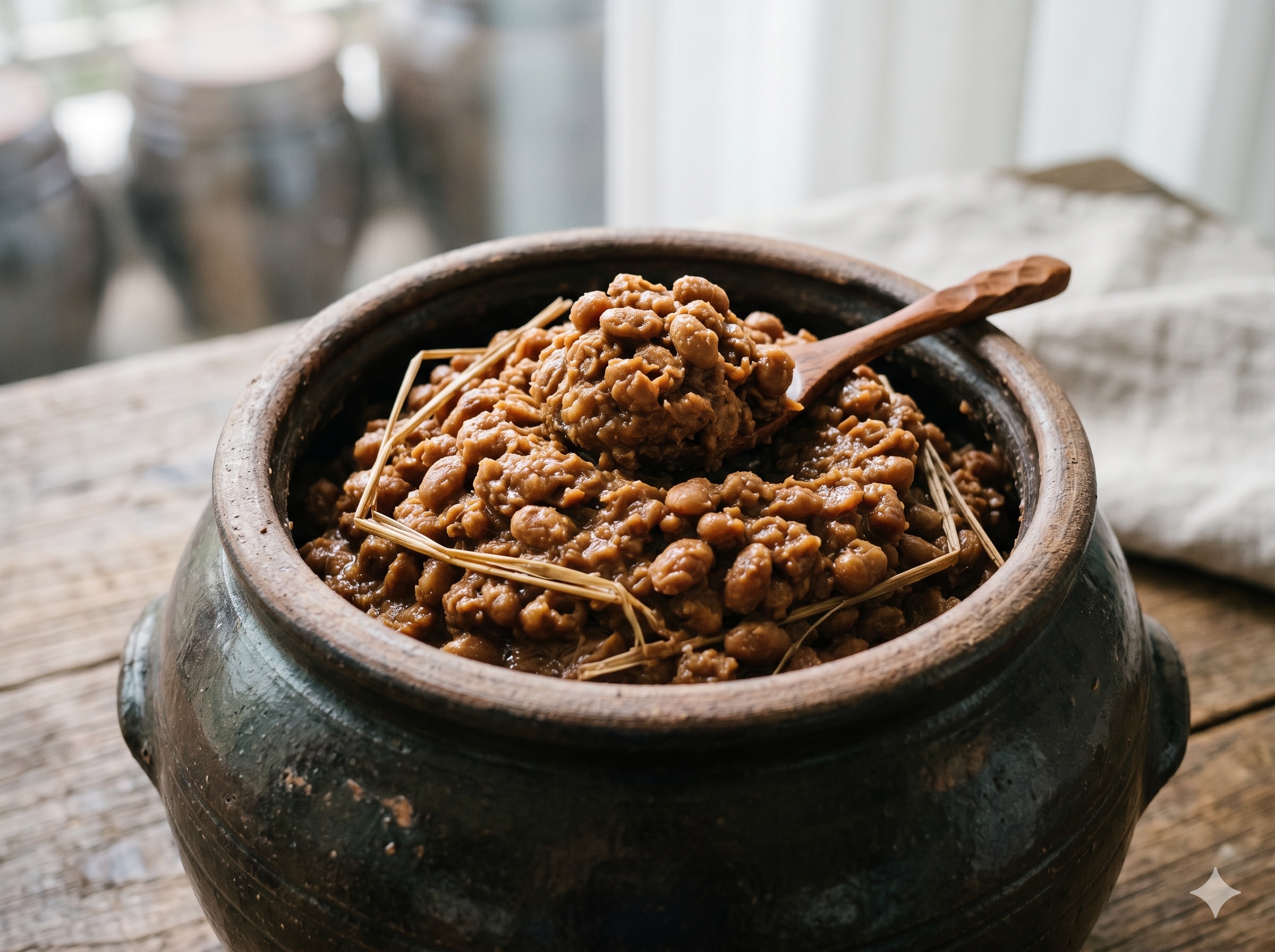 Cheonggukjang (Fast-Fermented Soybean Paste) (청국장)