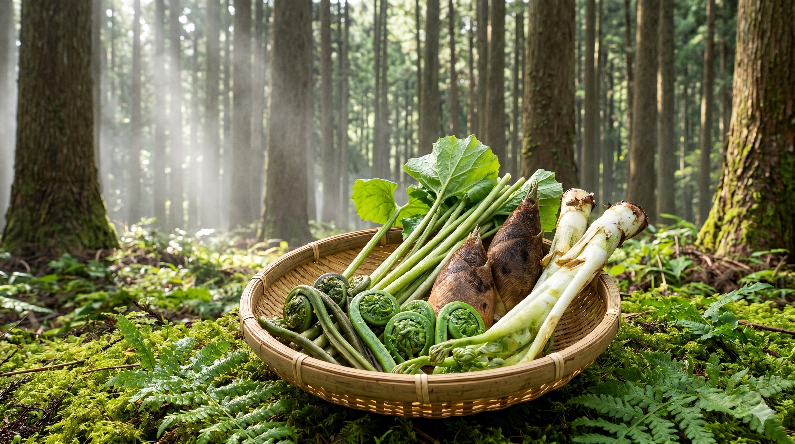 Sansai: The Wild Mountain Vegetables of Japanese Foraging Tradition