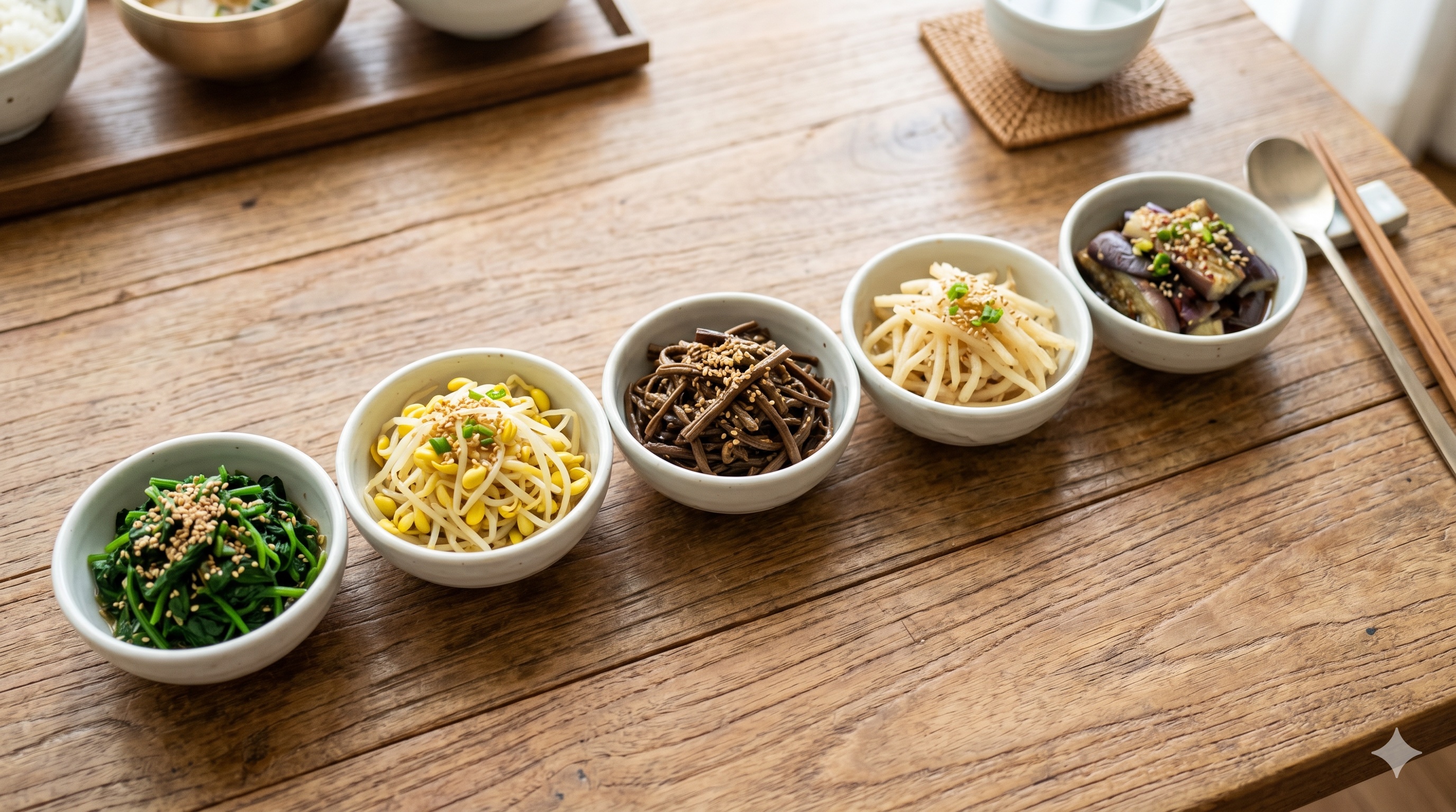 Namul 101: Korean Seasoned Vegetable Side Dishes