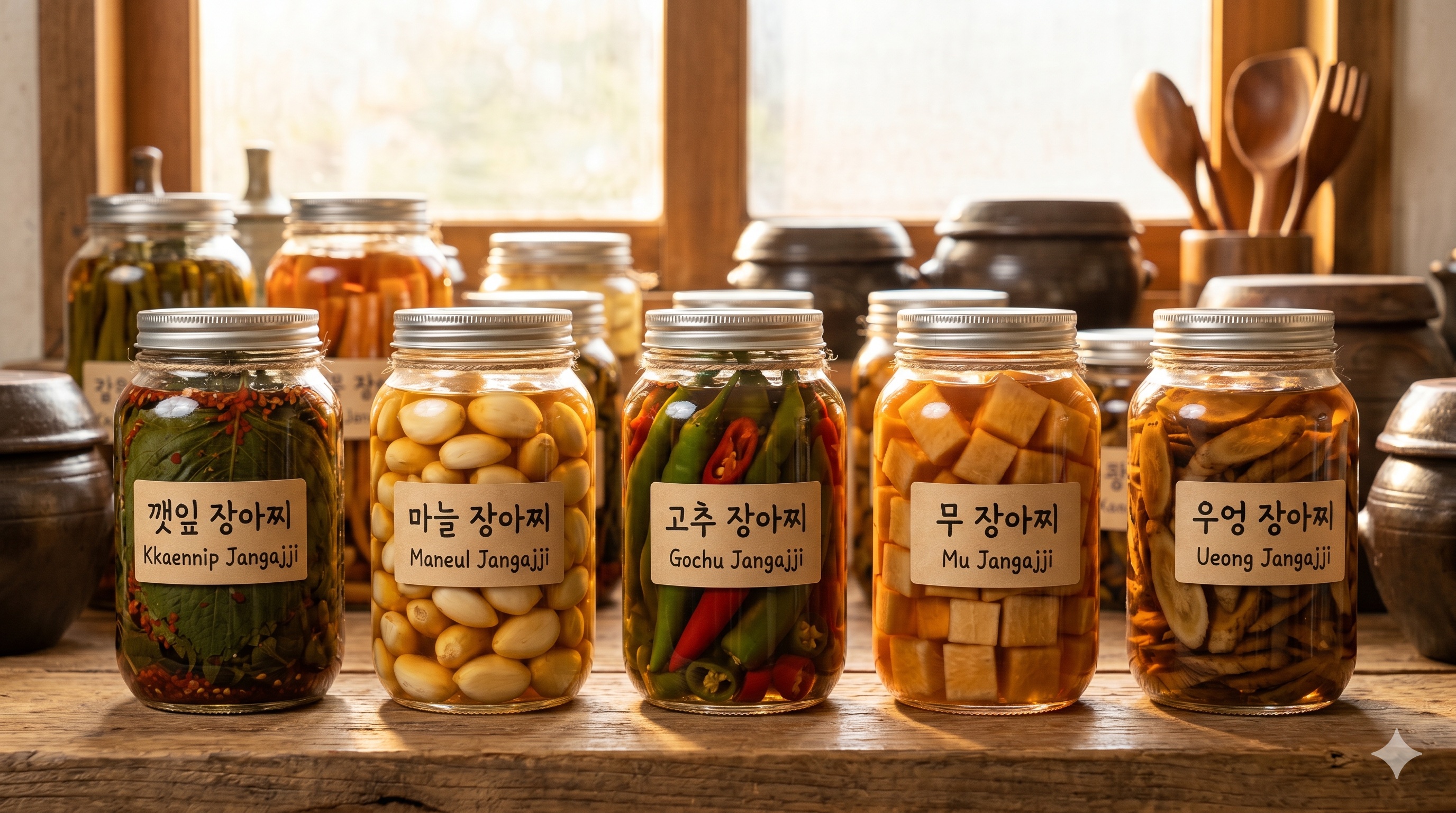 Preserving Korean Traditions: Jangajji Pickled Vegetables