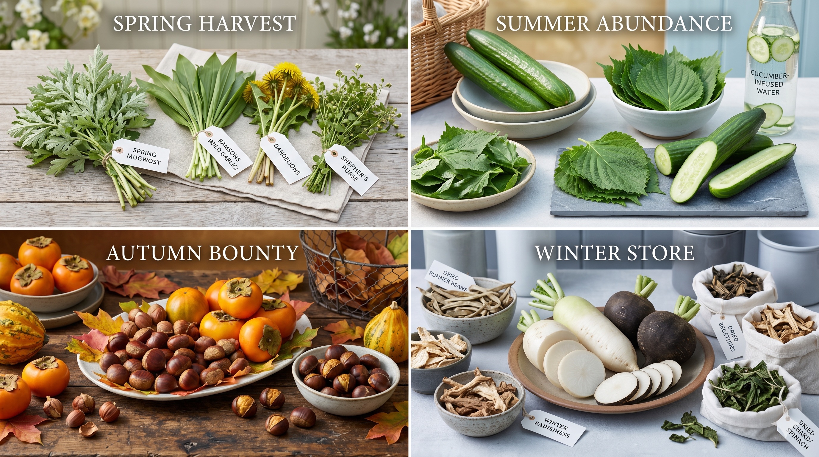 Seasonal Korean Cooking: A Guide to Eating with the Seasons