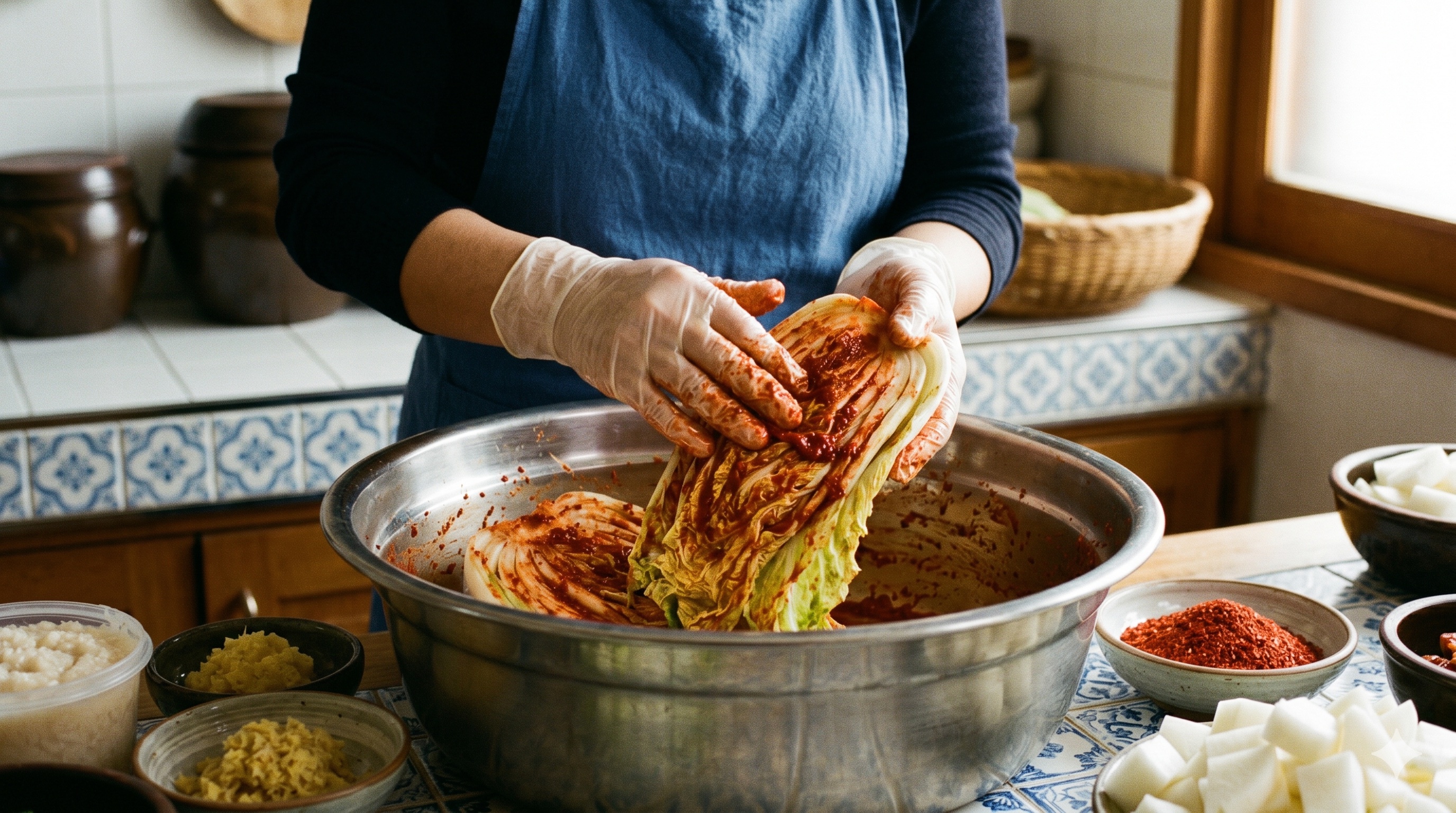 Kimchi Without Fish Sauce: Authentic Vegan Kimchi Making