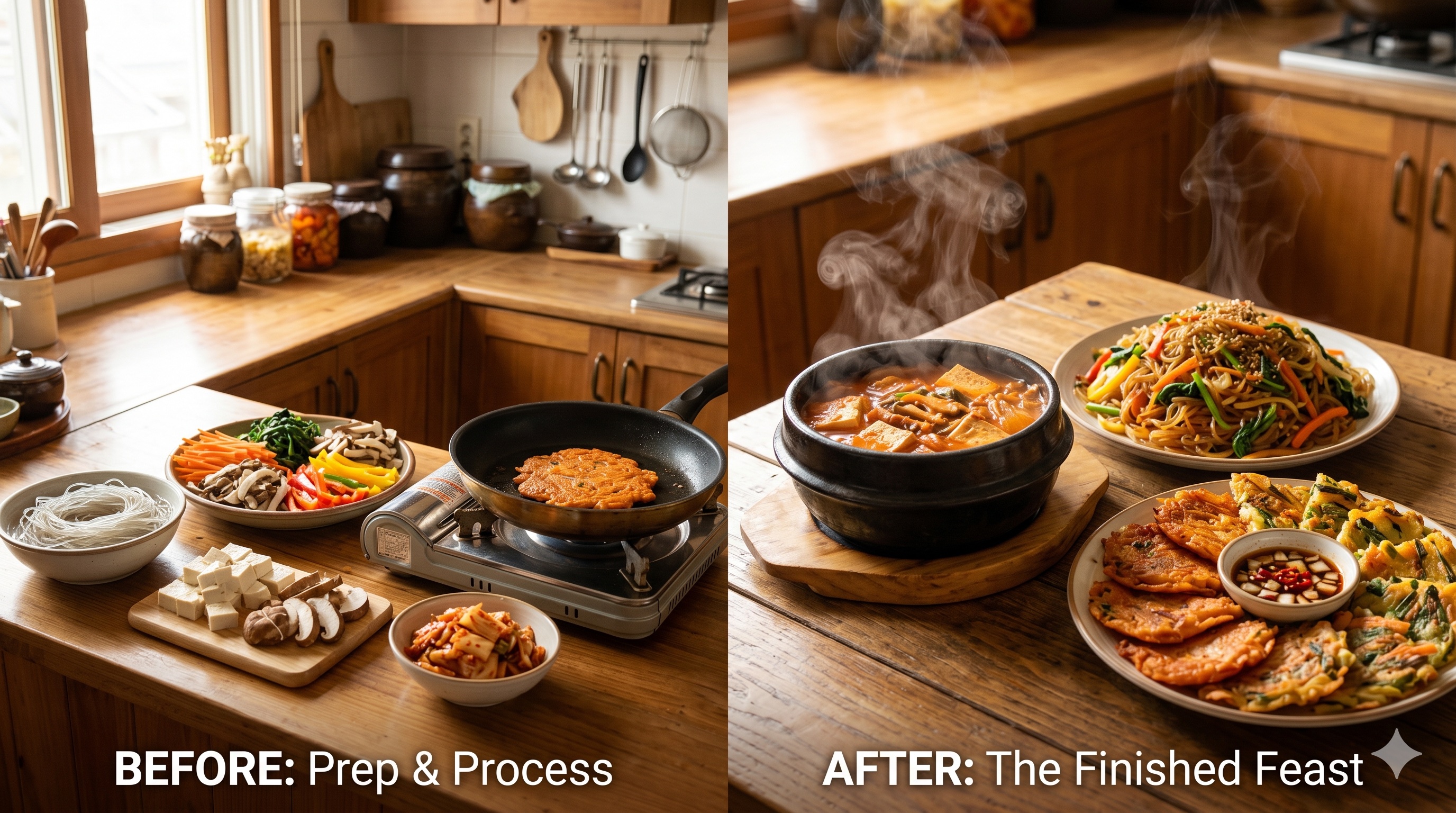 How to Veganize Korean Classics: Kimchi Jjigae, Japchae, and More